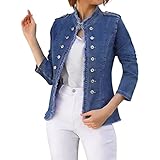 Élégance au quotidien : Idéal pour les sorties décontractées, le travail ou les événements du week-end, ce blazer en denim s’adapte à toutes les occasions. Son design intemporel en fait un incontournable de votre garde-robe, vous assurant style et confort tout au long de la journée.
