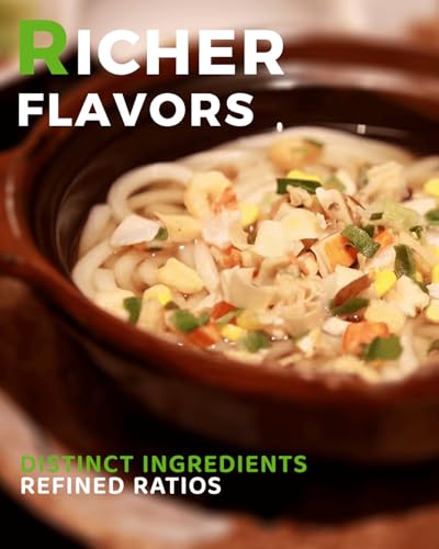 Ramen Toppings Seafood Mix 14oz, 11 Ingredients Blend with Added Superfood Goji, Dried Ramen Toppings for Ramen Noodles, Non-GMO Low Sodium and Richer Flavors