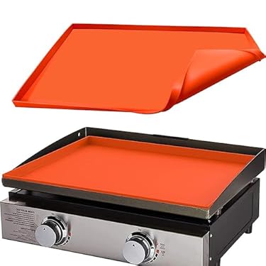 AMAZON - 28″Silicone Griddle Mat for Blackstone,Polished Bottom Surface Grill Cover for Blackstone Protector Outdoor,Heavy Duty Food Grade Silicone Mat,Protective Cover for Outdoor Barbecue Tools