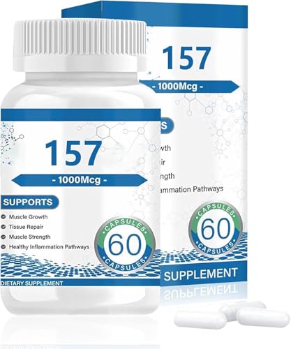 157 Capsules, Non-GMO, Gluten Free, 60 Count 1000Mcg