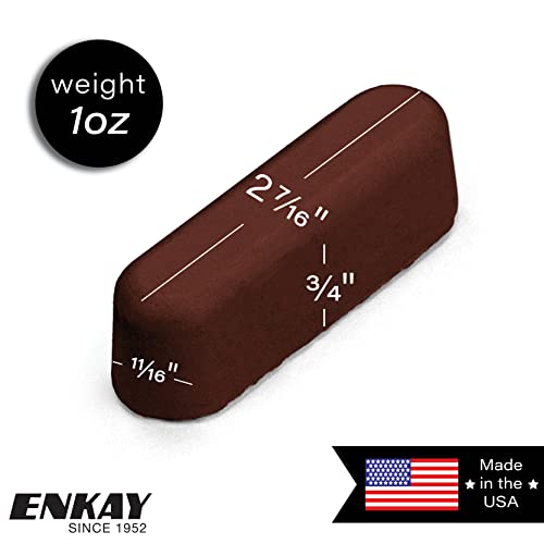 Enkay - Red Jeweler's Rouge Polishing Compound, 1 Oz. (U.s. Made) #TOP1