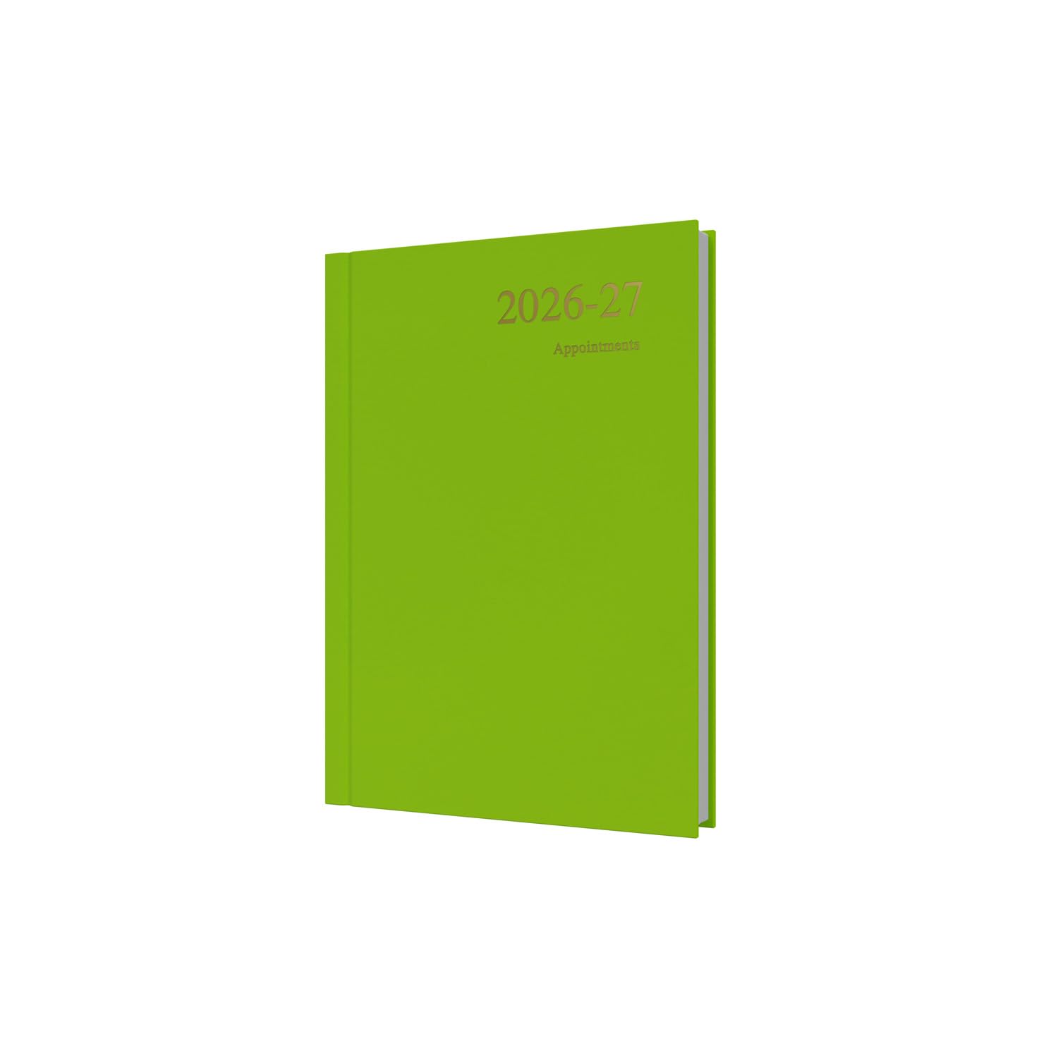 2026-2027 Mid/Academic Year Planner - 13 Month A5 Day-to-Page with Appointments - Collins Debden Essential Range Lime (ESSA51M.64-2627)