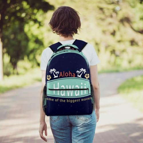 Sac à dos d'école Aloha pour cours et weekend ado