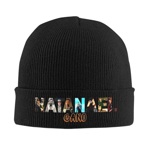 Gorras para Hombre Natanael Cano Nata Montana Hat Otoño Invierno Gorros Cálidos Mujer Hombre Acrílico Skullcap Regalos