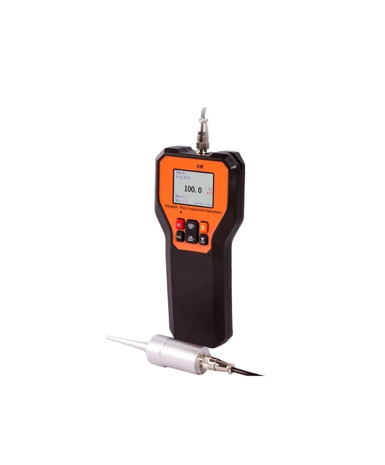 Gqnblvhzupdm 63E Vibration Tester Victor 63D/ Vibration Meter With Communication Function, Split Type&Magnetic, Inspection Instrument(63E)