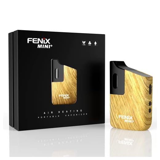 vaporisateur WOLKENKRAFT FENiX Mini vaporisateur pour herbes, résines et huiles - CONVECTION RÉEL!! Dernière version 2019! * Bois design * * SANS NICOTINE !! *
