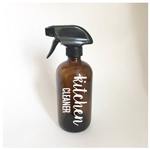 Kitchen Cleaner Essential oil labels for spray bottles