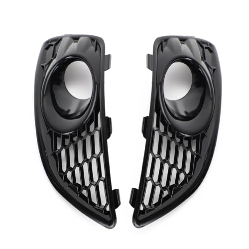 Calandre antibrouillard avant noir brillant pour Ford Fiesta 2013-2017