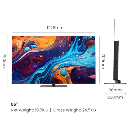 Image of Haier New 139 cm (55) C90E Series 4K Ultra HD Smart OLED Google TV H55C90EUX (Black)