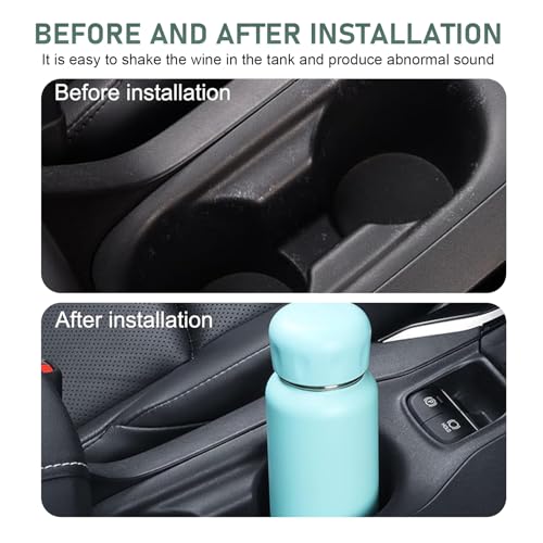 Insertos de silicona para portavasos de auto x6 miniatura 6