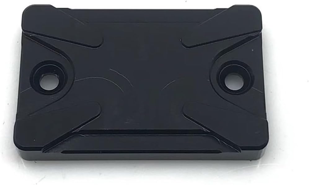 2PCS Suitable for Yamaha YZF R15 V3 2017-2020 Modified Oil Cup Cover Brake Cover Upper Pump Cover Oil Pot Cover (Color : Black)