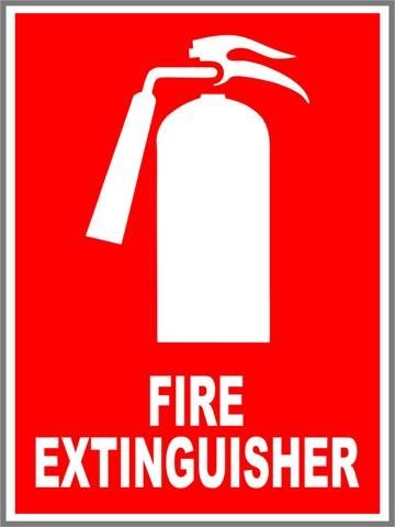999Store office supplies sunboard Fire Extinguisher Hotel and School Sign Board sticker signage (15x20 Cm) (B07G2SZ98P) Amazon Price History, Amazon Price Tracker