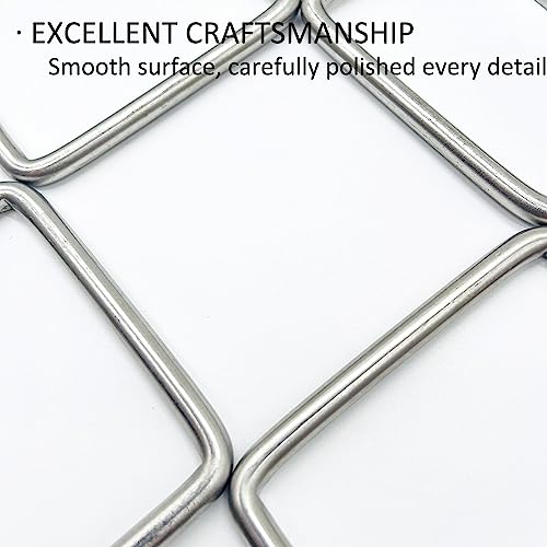 Bügelschraube Quadratische U Bolzen U-Schrauben Schellen 4 Stück 120x80mm 304 Edelstahl Vierkant-Bügel Achsplatte M8 mit Muttern Rahmengurte Bügelbolzen für Abschleppen von Autos Schiffen Reparatur