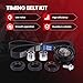 MPLUS Timing Belt Kit TCK334 Fits 05-15 for Audi A3 A4 TT/for Volkswagen for Jetta Passat Eos GTI 2.0L L4 DOHC