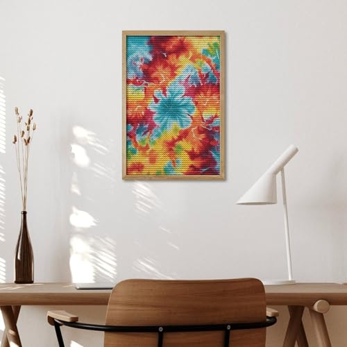 Kit d'art diamant complet anti-stress solution décoration murale DIY