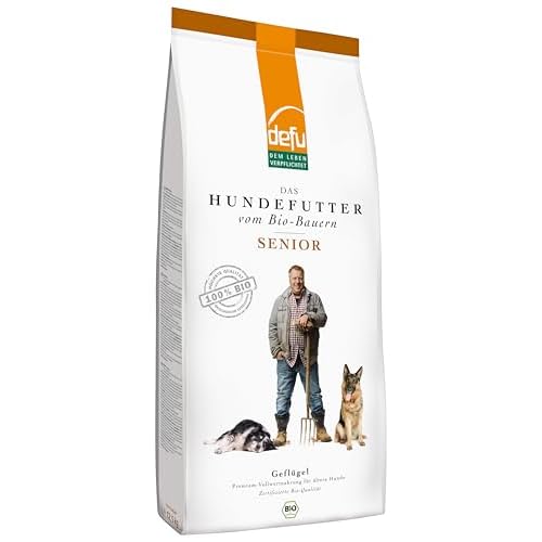 defu Hundetrockenfutter für ältere Hunde 12,5 kg, Hundefutter mit hohem Fleischanteil