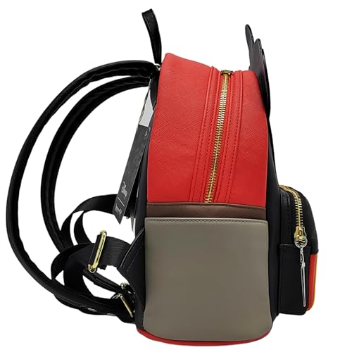 Loungefly Disney The Three Musketeers Pete Villain Cosplay Faux Leather Double Strap Shoulder Bag3