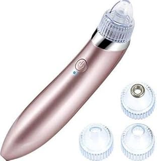 مكنسة كهربائية للرؤوس السوداء وحب الشباب وازالة المسام وتنظيف الوجه والعناية بالبشرة - ROSEGOLD860_ مع ضمان لمدة عامين للرضا والجودة
