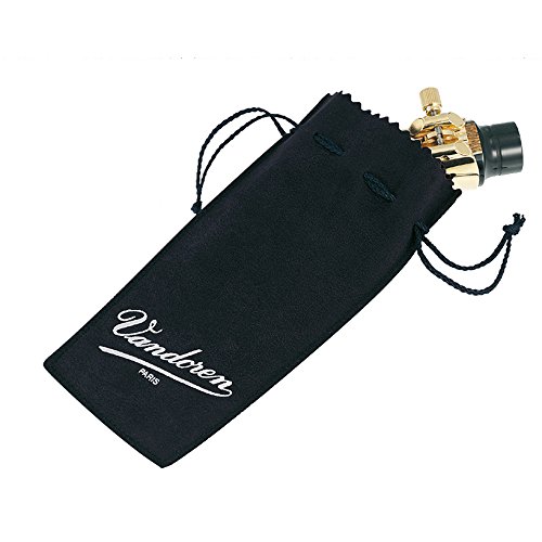 image for Vandoren P100 Blue Suede Mouthpiece Pouch, navy blue