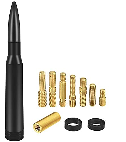 Vehicle Stubby Antenna Mast Bullet Car Truck Antenna Replacement for Ford F Series F150 Raptor F350 F450 F250 1995-2019 Harley-Davidson 1998-2020| 4.2 inches