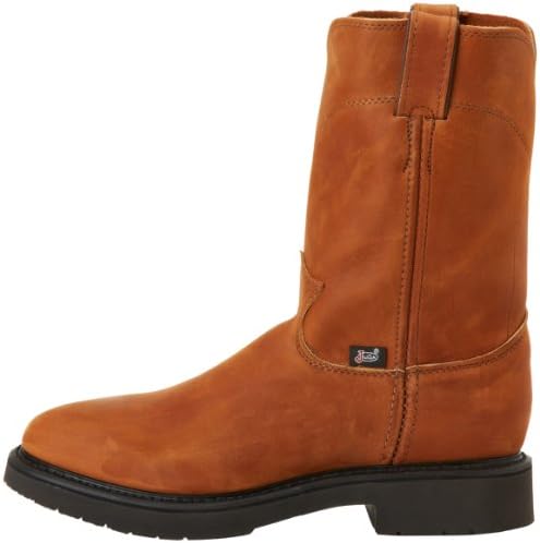 Justin Original Work Boots Men's Double Comfort 4760 Work Boot,Aged Bark,9 D US | Image 6