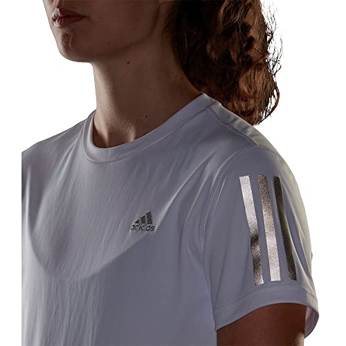 Camiseta Feminina Adidas Dry Own The Run Cor:Branco;Tamanho:G