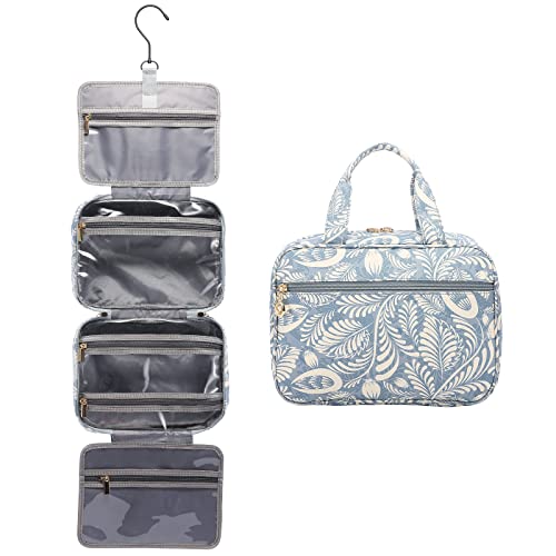 Beauty Case da Viaggio Donna da Appendere Impermeabile Trousse Trucchi Necessaire Alta Capacità porta da Accessori Utili Makeup Bag con Gancio