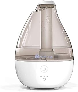 Cool Mist Humidifier- Quiet Humidifiers for Bedroom, Ultrasonic Baby Humidifier with High Low