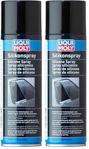 LIQUI MOLY Spray de silicona | 300 ml | Spray de servicio | 3310 (Paquete de 2)