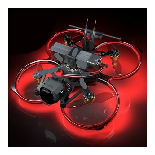 Estante LED rojo 85fpv luces de colores para chasis de minidrones F85