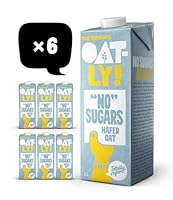 Oatly Haferdrink No Sugar - Packung mit 6 (6 x 1 Liter)