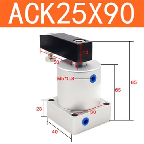 Cilindro de ángulo de sujeción giratorio SRC ACKL25X90 de alta precisión 3
