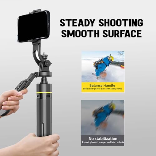 Image of Kratos K34, 71 inch Long Tripod Stand, Pop Up Auto Open Tripod 360 Rotatable, Long Extendable Bluetooth Selfie Stick with 1 /4 inch Screw for Mobile Phone Camera Gopro Vlogging YouTube Travel