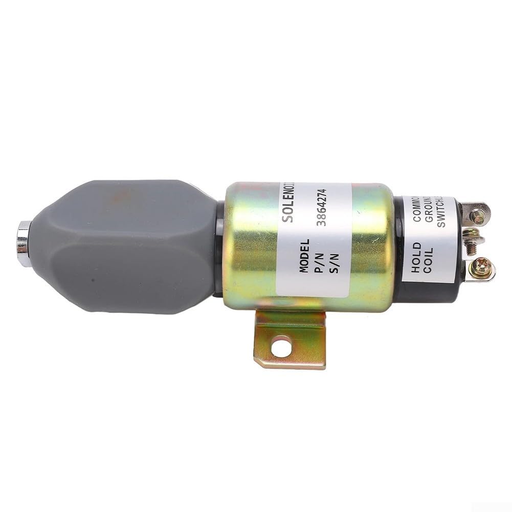 Vanne d'arrêt de carburant 3864274 nickelée pour injecteur Caterpillar