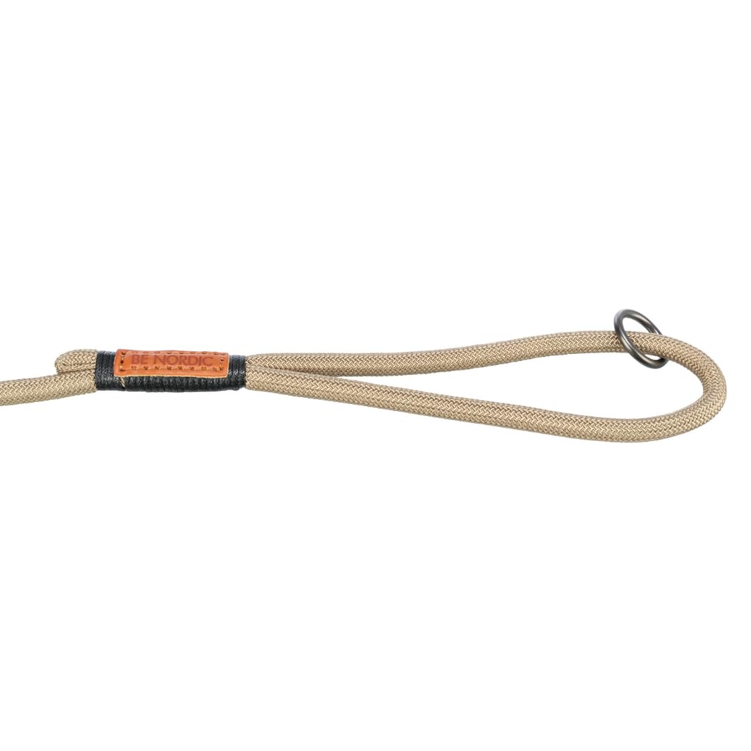 TRIXIE BE Nordic Dog Lead S-M, 1.00 m Diameter 8 mm in Sand/Black, Environmentally Friendly Dog Lead with Nordic Charm - Image 3