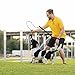 Behogan Reizangel Hunde, 102cm Ausziehbar Robuste Flirt Pole mit 2 Beißseile und EIN Ball, Profi Reizangel für Hunde, Robuster und abwaschbarer Griff, für Kleine & Große Hund
