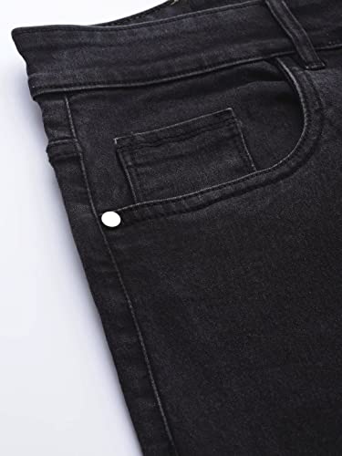 Image of Hubberholme Men's Stretchable Slim Fit Jeans - Casual Cotton Jeans for Men
