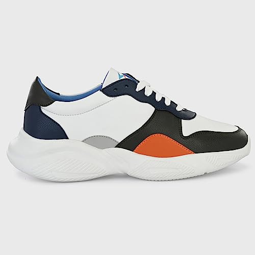Image of Cruiser Mens Fashion Chunky Shoes|Bold & Trendy Design | Lightweight & Comfortable with Cushioned Insole | Men's Chunky Sneakers with Attitude |Perfect for Streetwear & Casual Outfits (Fleix)