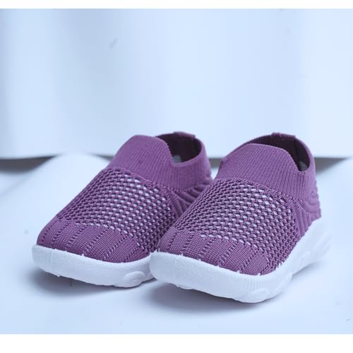 Image of Infant Shoes for Baby Boys & Girls | Musical Sound Walking Shoes | First Walker Shoes for Toddlers | Lightweight Breathable Knit Sneakers | Soft Sole Comfortable Slip On Shoes for Newborns, Babies & Kids