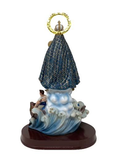 Virgen Caridad Del Cobre Estatua de Resina 12" miniatura 2