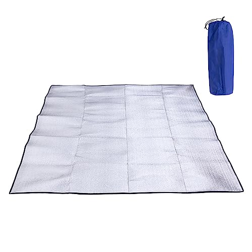 WAWPU Campingmatratze, ultraleichte wasserdichte Campingmatte, Picknickdecke, Strandmatratze, Isomatte, Aluminiumfolie, Eva-Schaumstoffmatte, Zelt-Schlafmatratze(1m) WAWPU Campingmatratze, ultraleichte wasserdichte Campingmatte, Picknickdecke, Strandmatratze, Isomatte, Aluminiumfolie, Eva-Schaumstoffmatte, Zelt-Schlafmatratze(1m)