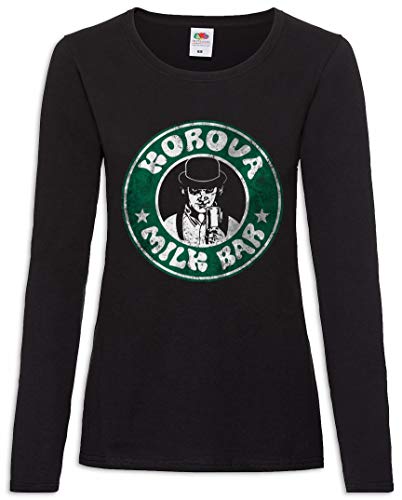 T-Shirt Korova Milk Bar Urban Backwoods femme finitions premium manches longues coupe ajustée
