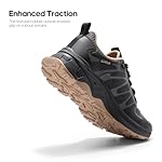 NORTIV 8 Women's Quick Laces Hiking Shoes, Lightweight Trail Running Sneakers for Walking, Outdoors, Trekking, Camping - Image 4