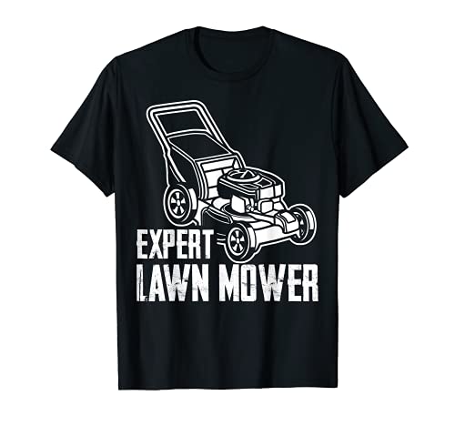 Expert Lawn Cortacésped - Cortacésped de corte de césped regalo Camiseta