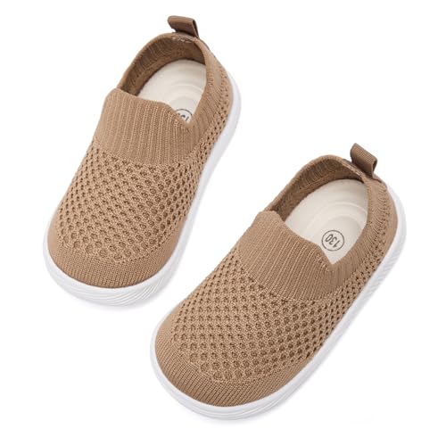 Image of MORENDL Baby Toddler Walking Socks Non-Slip Breathable Unisex Casual Sneakers