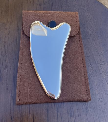 Gua sha facial tool Guasha Stainless Steel Gua Sha tool IASTM tool gua sha massage tool for soft tissue mobilization tool physical therapy - Image 3