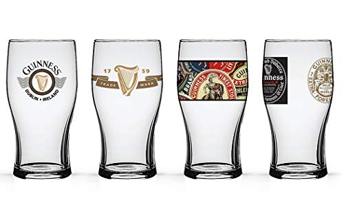 Guinness Beer Glass Set (4pc Tulip)