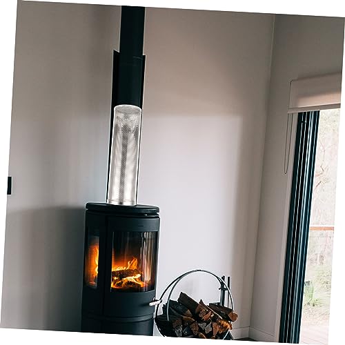 Cubierta de malla para tubería de chimenea hecha de metal resistente 5