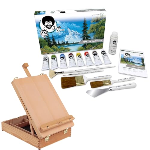 Master Artist Oil Paint Set with Wood Carrying Case