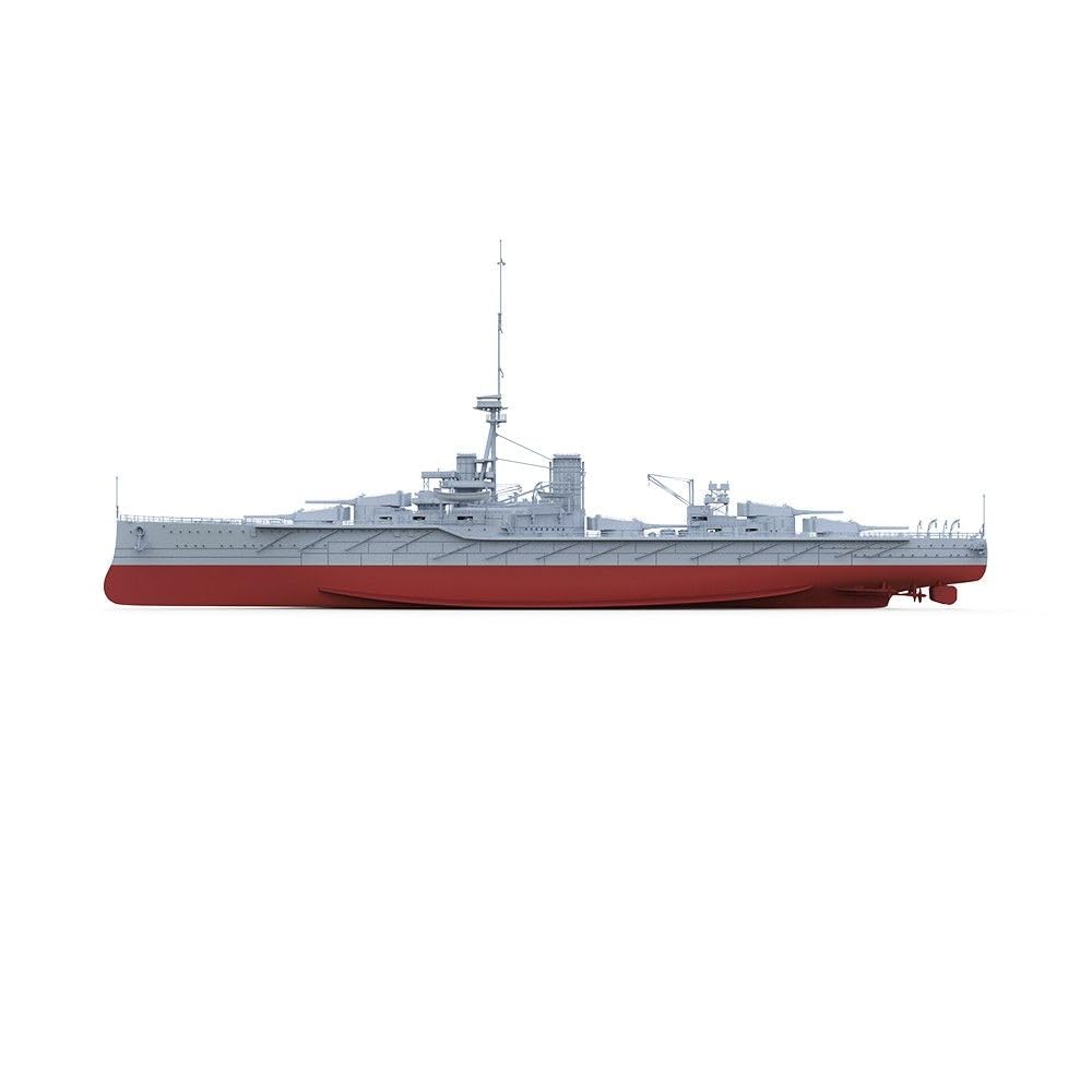 Zestaw niepomalowanego modelu wojskowego 1/350 do pełnego kadłuba pancernika HMS Orion
